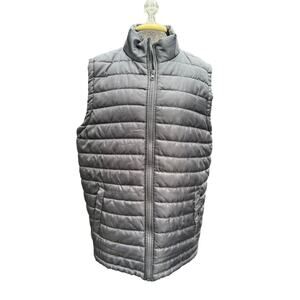 Jackson Hole outerwear grey puffer vest size large